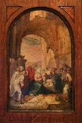 Karel van Mander The Adoration of the Shepherds oil painting